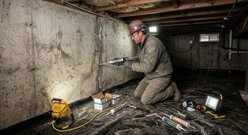 Basement Foundation Repair in Windsor, CO