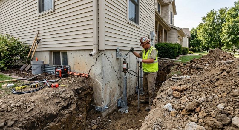 Basement Stabilization in Larimer County, CO