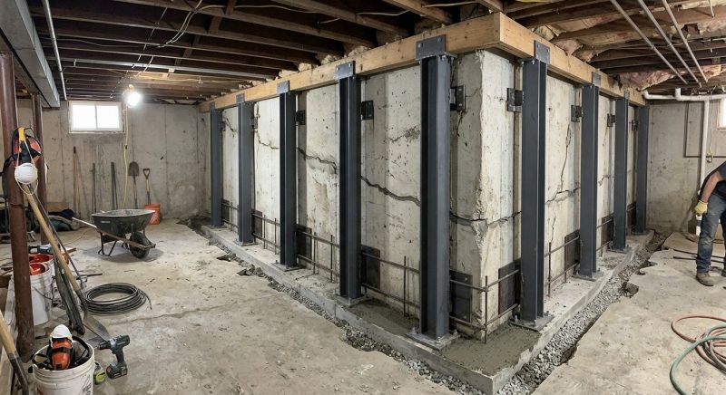 Basement Stabilization in Larimer County, CO