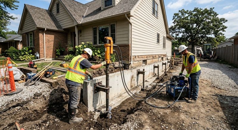 Basement Stabilization in Larimer County, CO