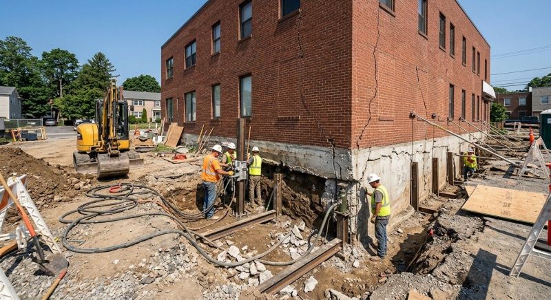Building Foundation Repair in Milliken, CO