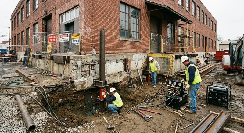Building Foundation Repair in Timnath, CO