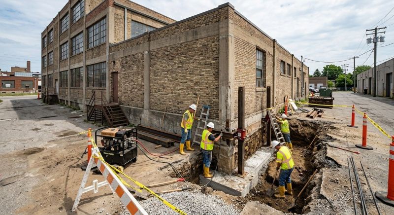 Building Foundation Repair in Wellington, CO