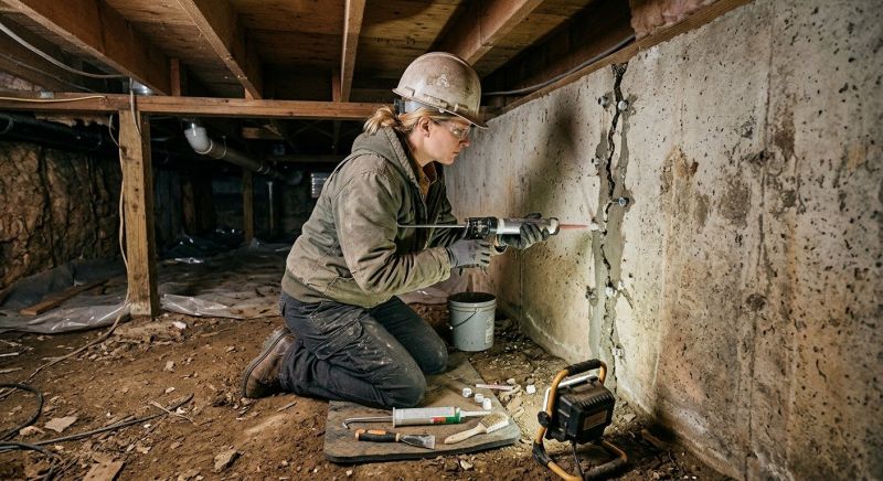 Building Foundation Repair in Windsor, CO