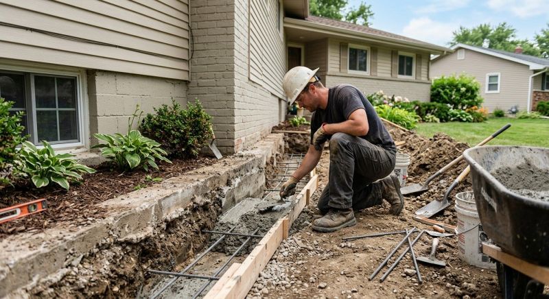 Concrete Foundation Repair in Wellington, CO