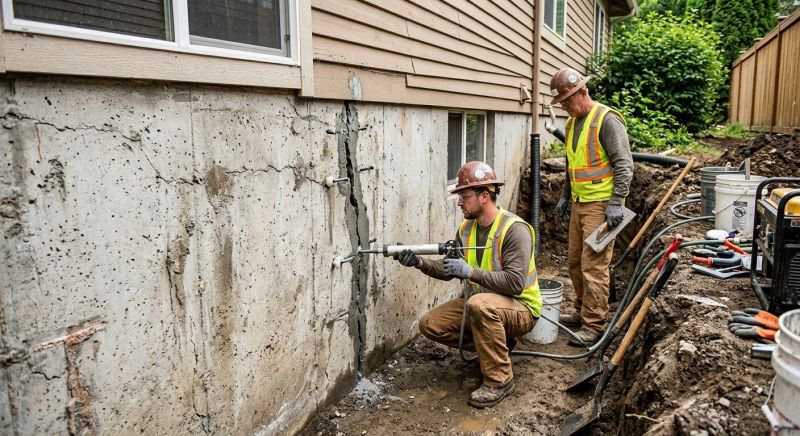 Cracked Foundation Repair in Johnstown, CO