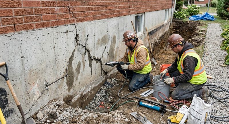 Cracked Foundation Repair in Nunn, CO