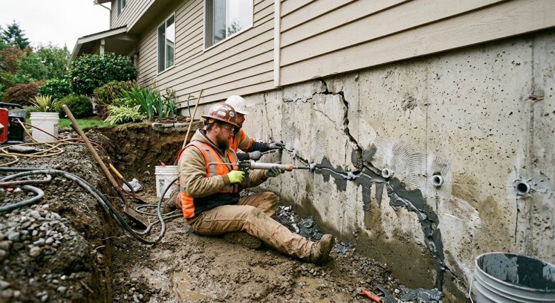 Cracked Foundation Repair in Timnath, CO