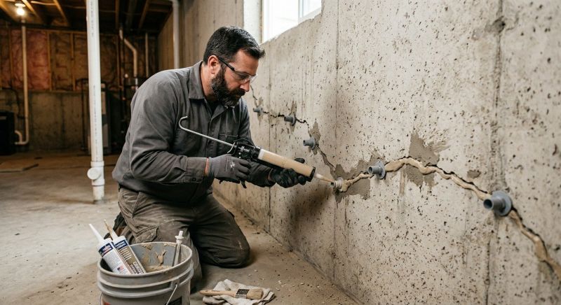 Cracked Foundation Repair in Wellington, CO