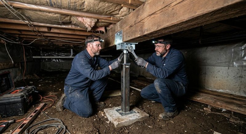 Crawl Space Leveling in Larimer County, CO