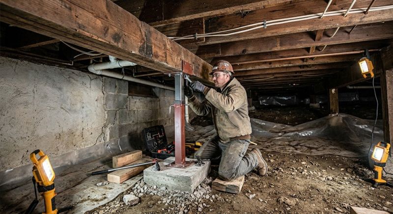 Crawl Space Leveling in Larimer County, CO