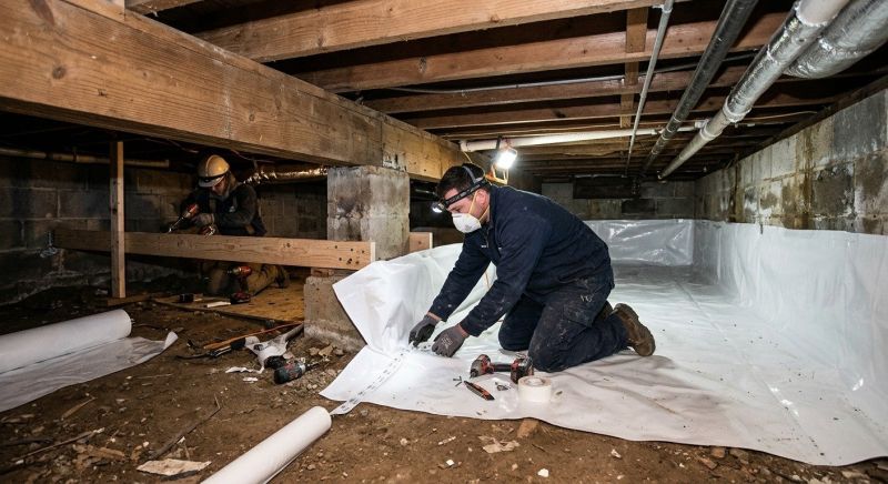 Crawl Space Leveling in Larimer County, CO