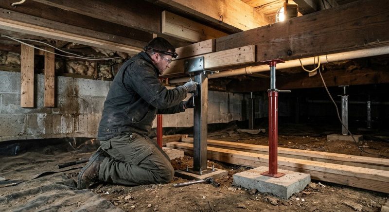 Crawlspace Structural Repair in Larimer County, CO