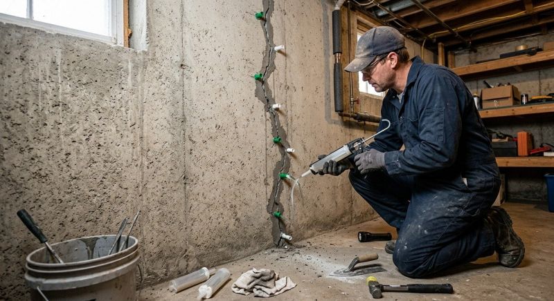 Foundation Crack Repair in Johnstown, CO