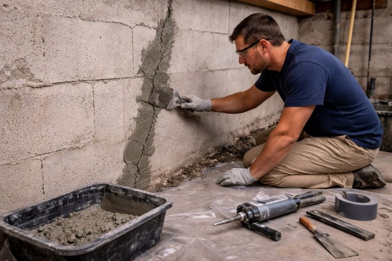 Foundation Crack Repair in Loveland, CO