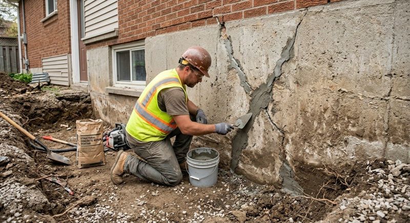 Foundation Crack Repair in Windsor, CO