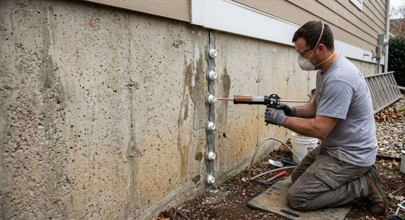 Foundation Cracks Repair in Larimer County, CO
