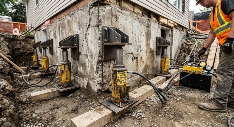 Foundation Jacking in Berthoud, CO