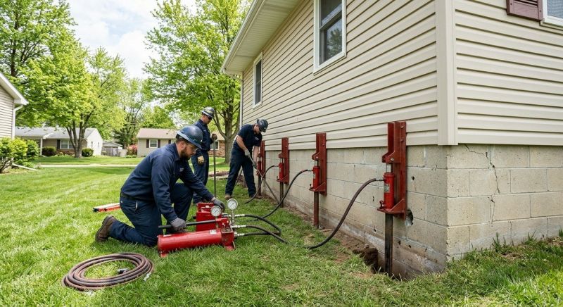 Foundation Jacking in Evans, CO