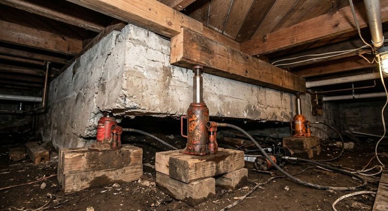 Foundation Jacking in Greeley, CO