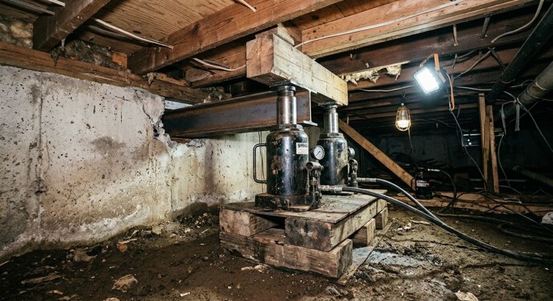 Foundation Jacking in Johnstown, CO