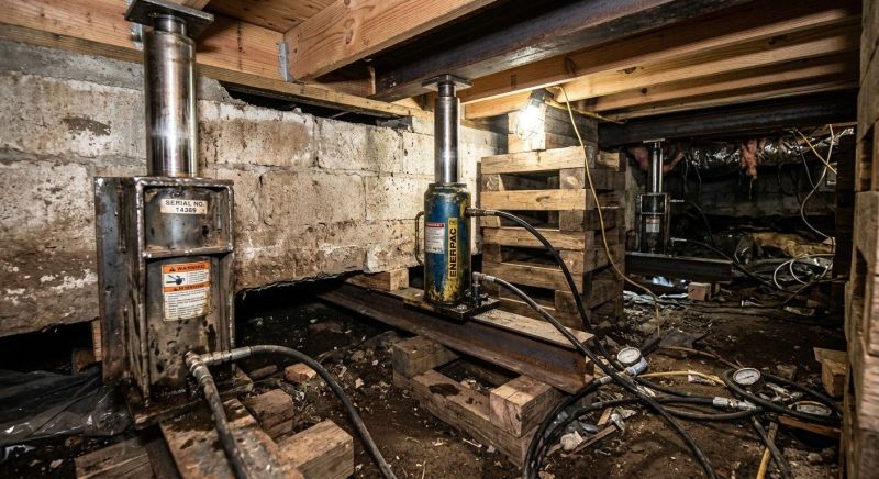 Foundation Jacking in Loveland, CO