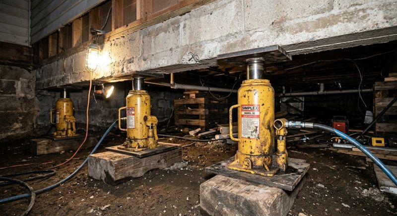 Foundation Jacking in Loveland, CO