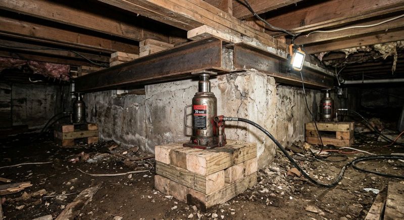 Foundation Jacking in Milliken, CO