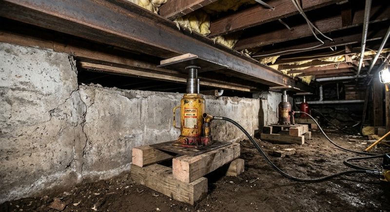 Foundation Jacking in Wellington, CO