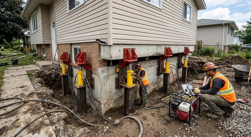 Foundation Lifting in Greeley, CO