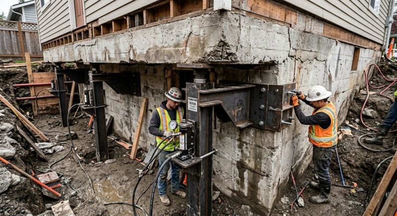 Foundation Lifting in Loveland, CO