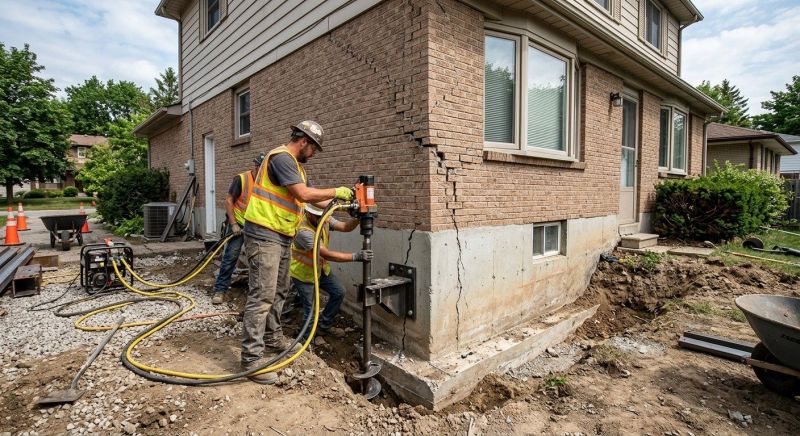 Foundation Lifting in Wellington, CO