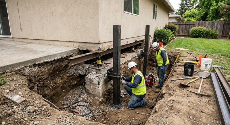 Foundation Pier Repair in Larimer County, CO