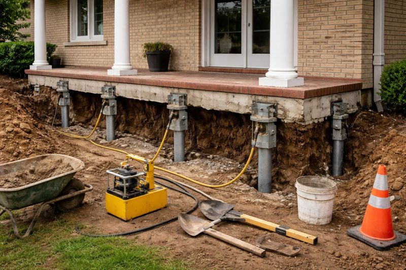 Foundation Stabilizing in Evans, CO