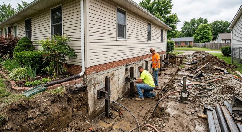 Foundation Stabilizing in Greeley, CO