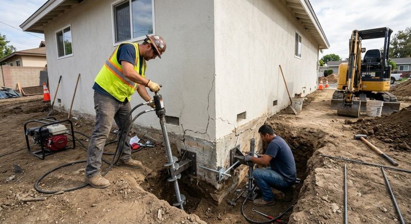 Foundation Stabilizing in Loveland, CO