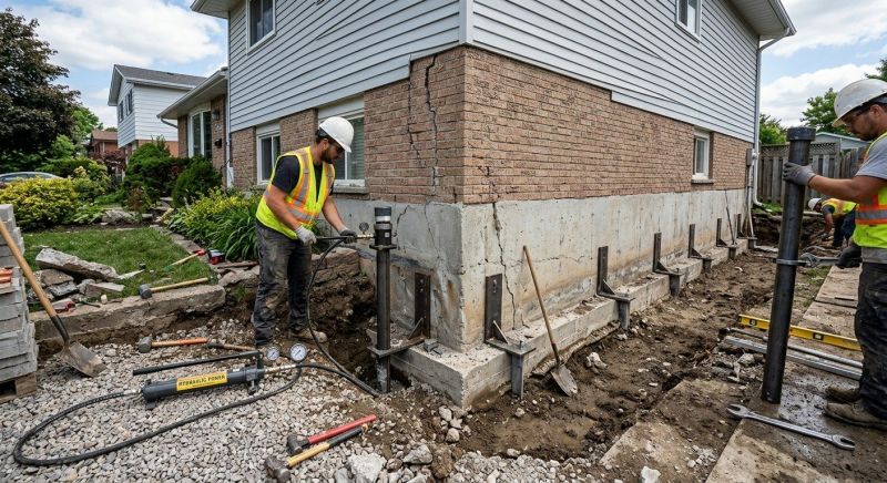 Foundation Stabilizing in Milliken, CO