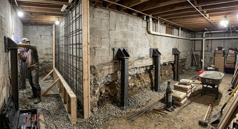 Foundation Stabilizing in Nunn, CO
