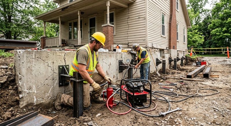 Foundation Stabilizing in Nunn, CO