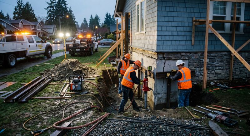 Foundation Stabilizing in Wellington, CO