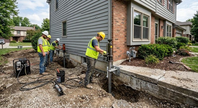 Foundation Stabilizing in Wellington, CO