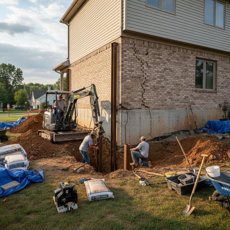 Foundation Structural Repair in Johnstown, CO