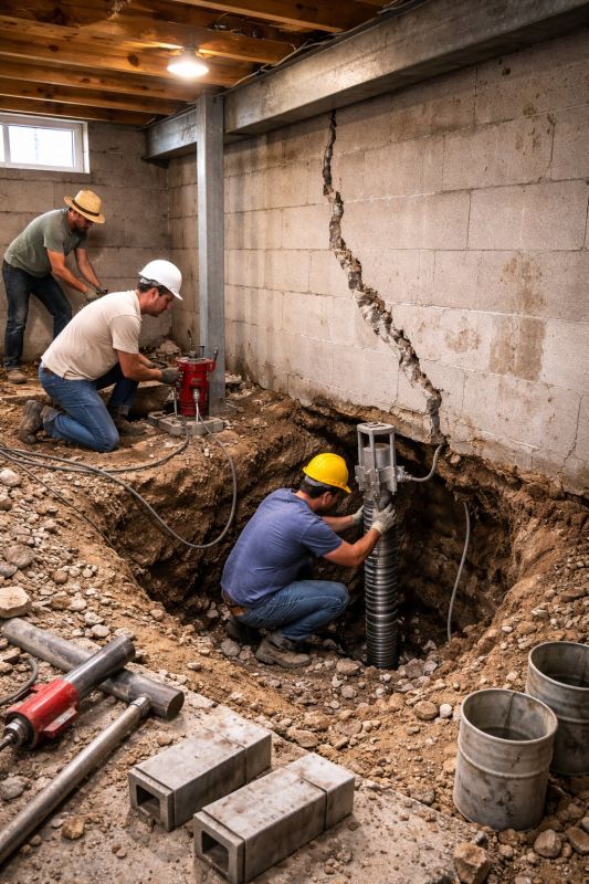 Foundation Structural Repair in Milliken, CO