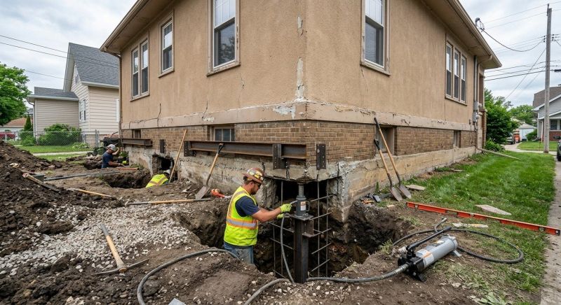 Foundation Underpinning in Larimer County, CO