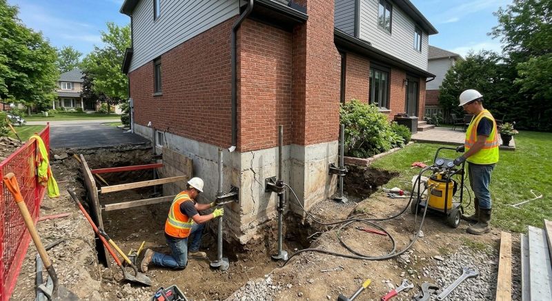 Foundation Underpinning in Larimer County, CO