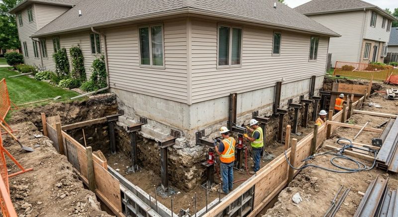 Foundation Underpinning in Larimer County, CO