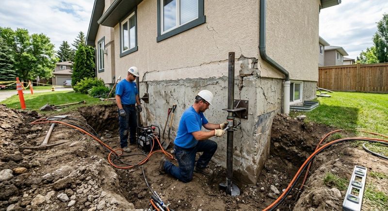 Helical Piers Installation in Larimer County, CO