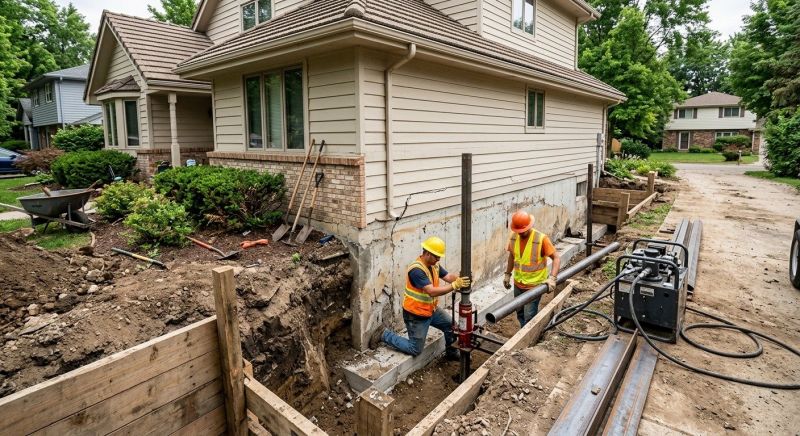 Home Foundation Repair in Milliken, CO
