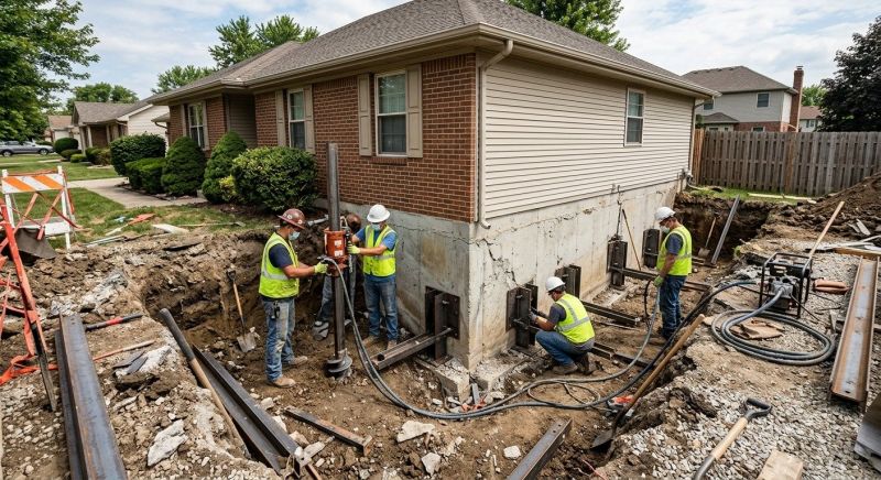 House Foundation Repair in Greeley, CO