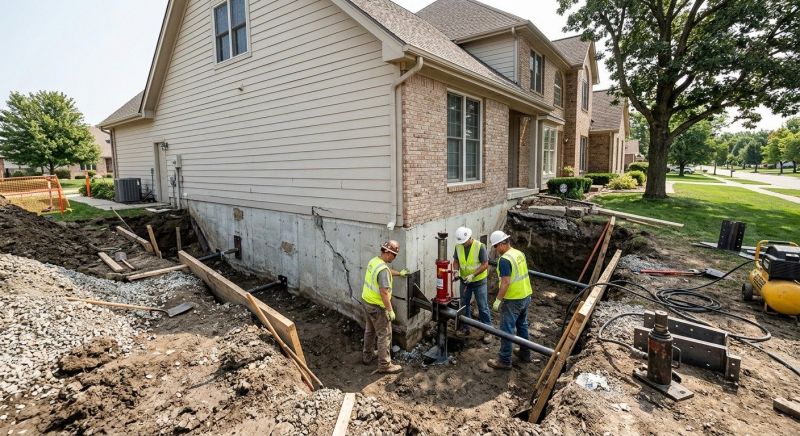 House Foundation Repair in Johnstown, CO